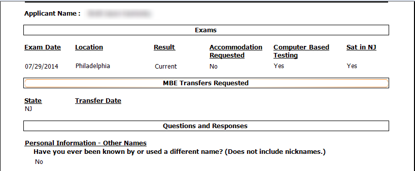 OBA - MBE Transfer Information