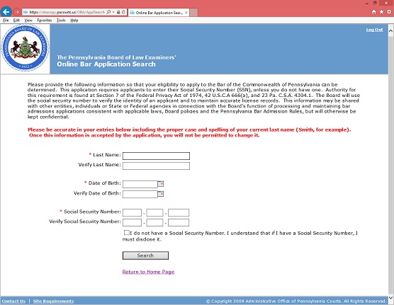 PAbarapplication.org